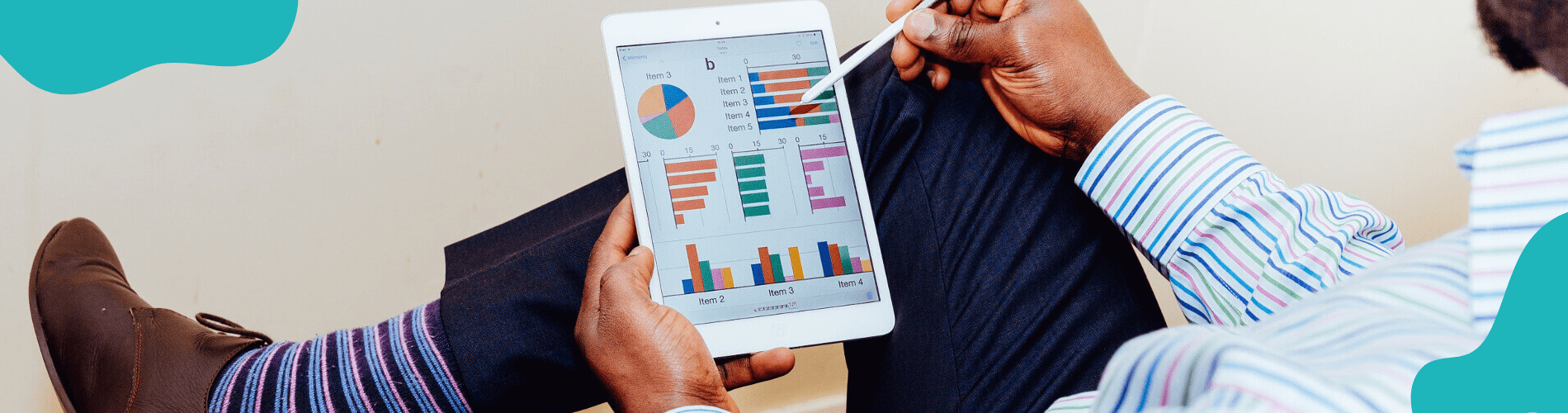 Analyse de données sur une tablette