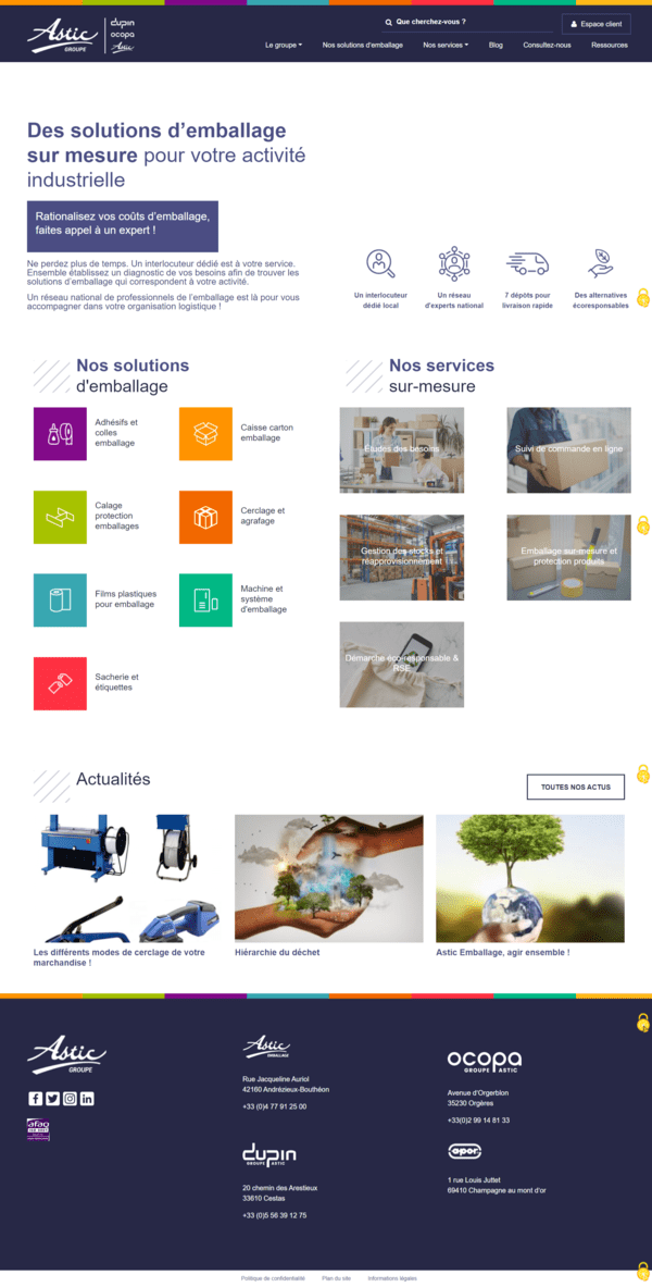 Site Web ASTIC