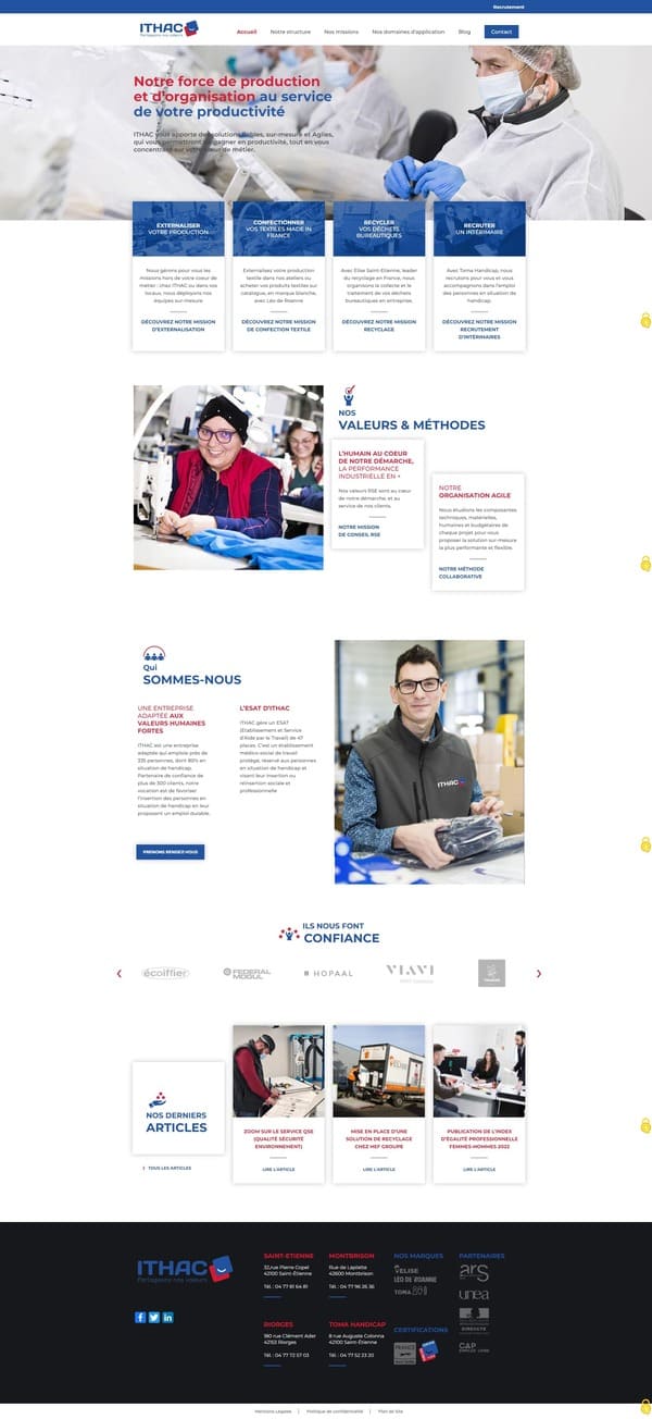 Site Web ITHAC