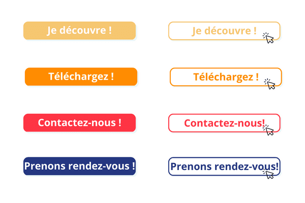 Couleurs des boutons call to action