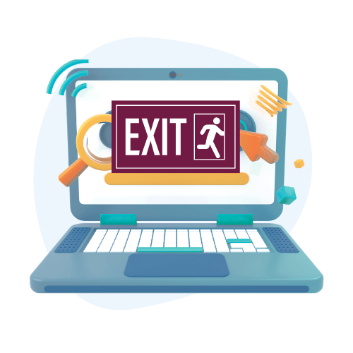 taux de rebond : site dont on décroche